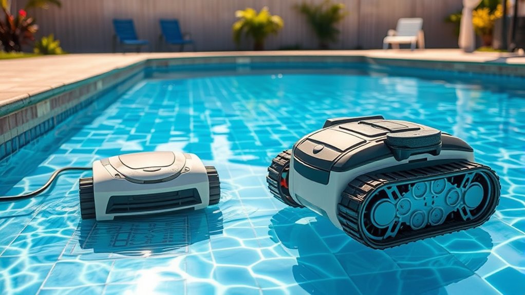 pool cleaner performance varies