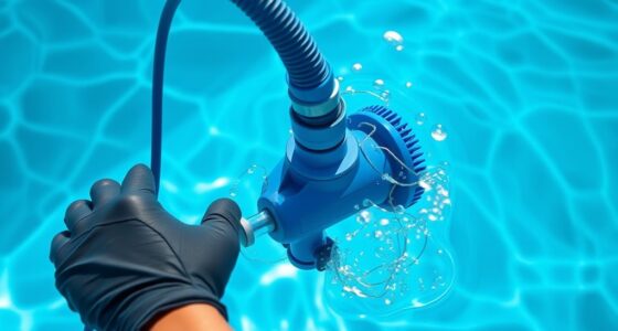 pool cleaner pressure troubleshooting