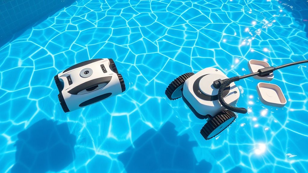 pool cleaning technology comparison