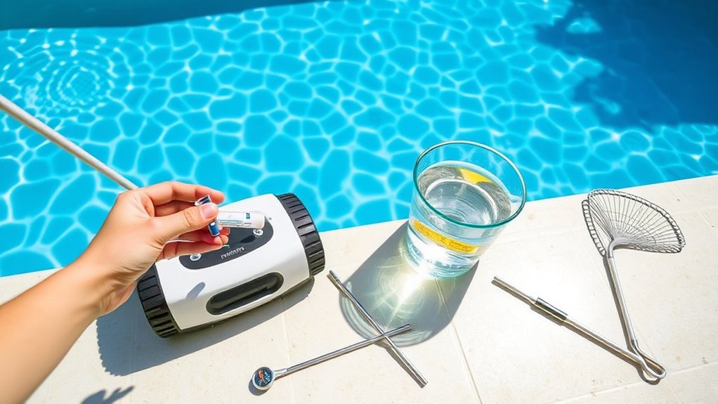 pool water quality monitoring