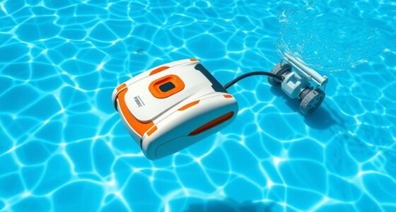 pressure and robotic cleaners