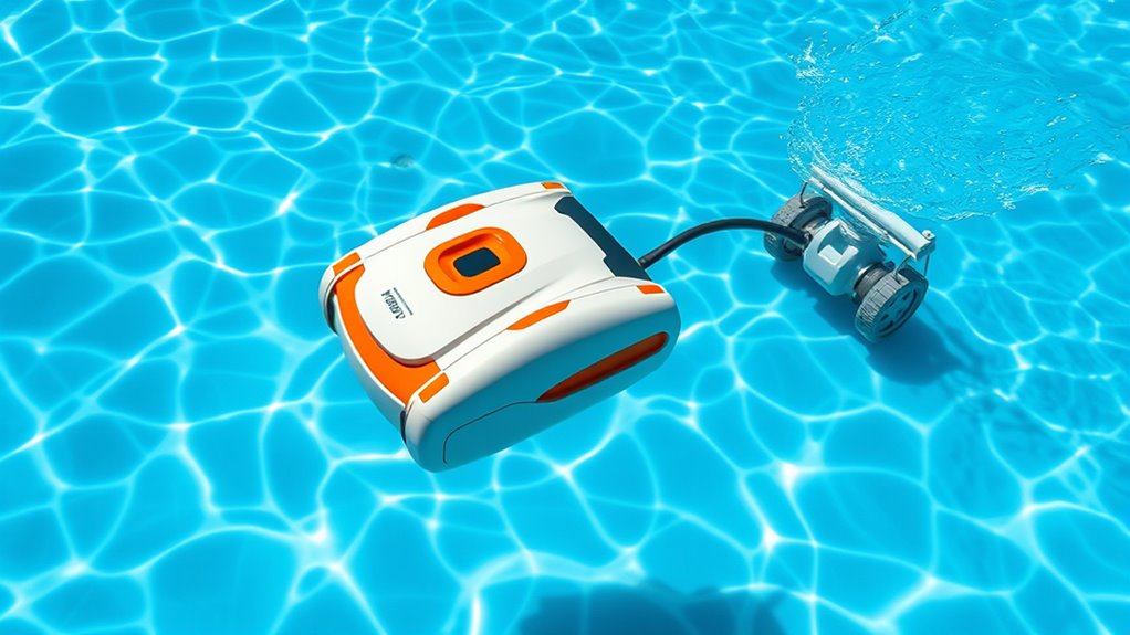 pressure and robotic cleaners