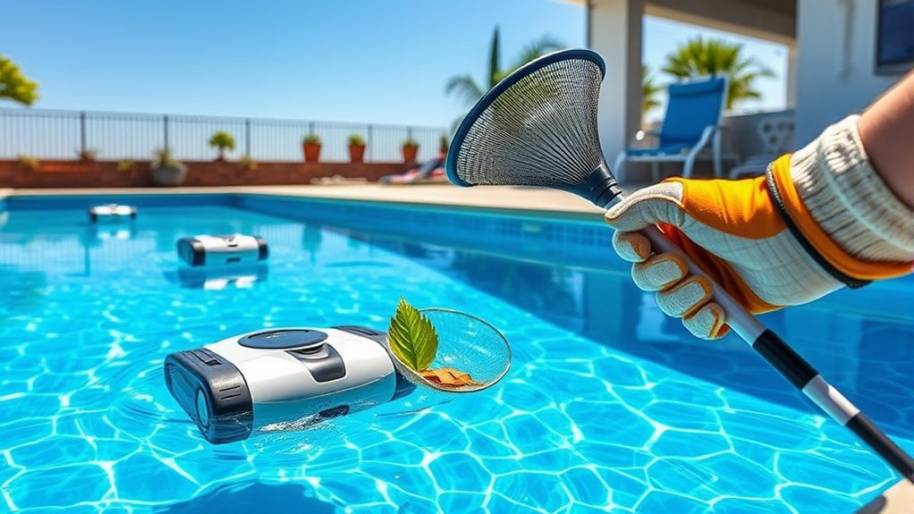 prevent algae clear water