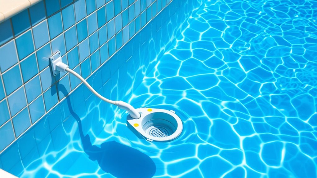 proper pool cleaner placement