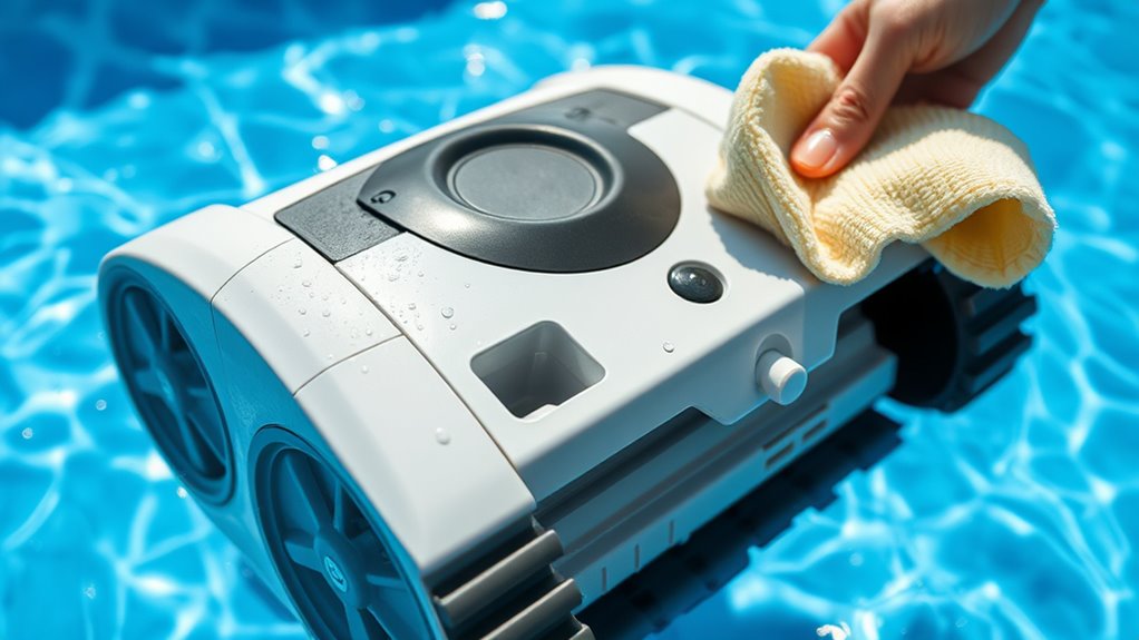 regular pool cleaner maintenance