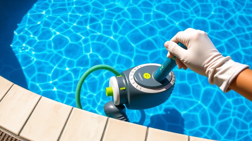 regular pool cleaner maintenance