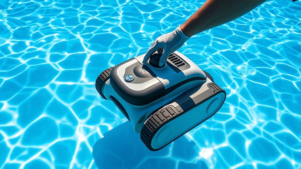 regular pool equipment maintenance