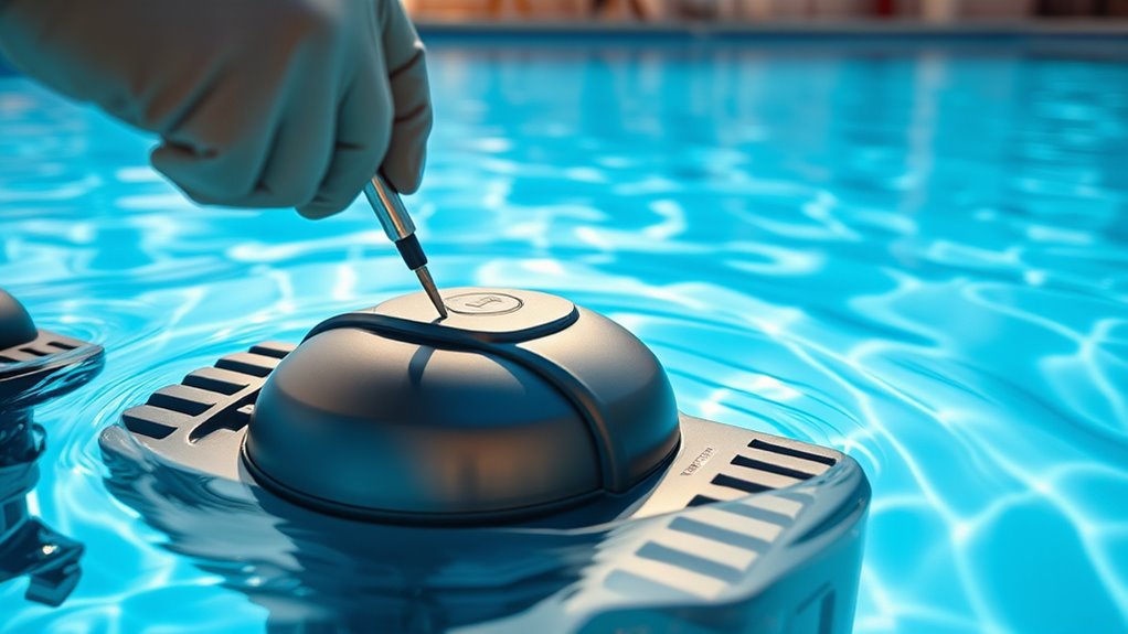 regular professional pool maintenance