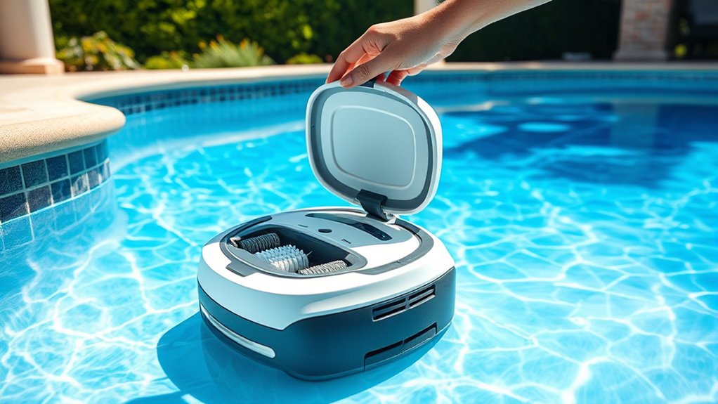 regular robotic pool maintenance