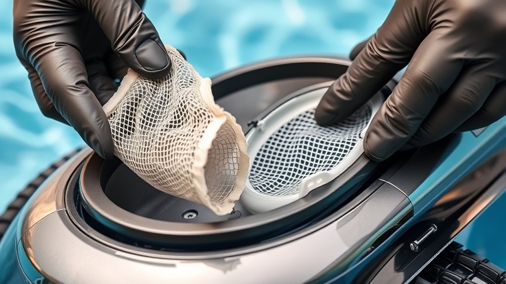 replace filter bags regularly