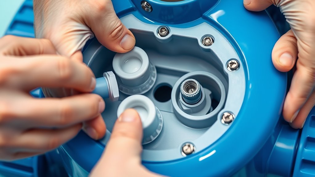 replace valves and fittings