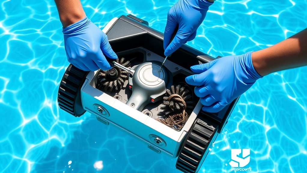 robotic cleaner troubleshooting tips