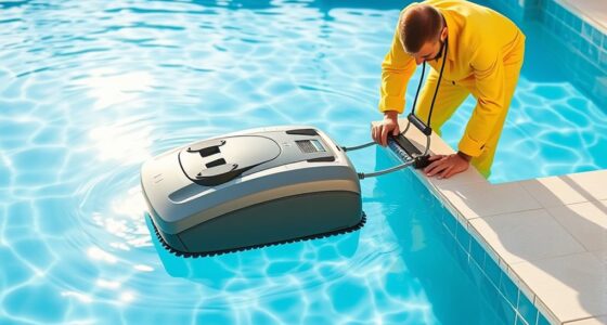 robotic cleaner vs service