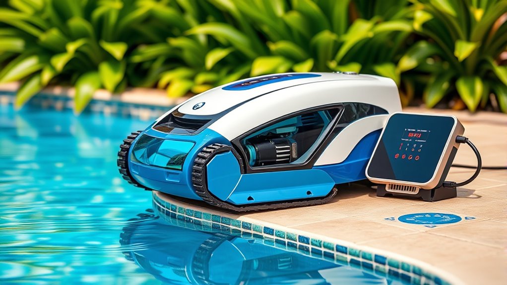 robotic pool cleaner battery care