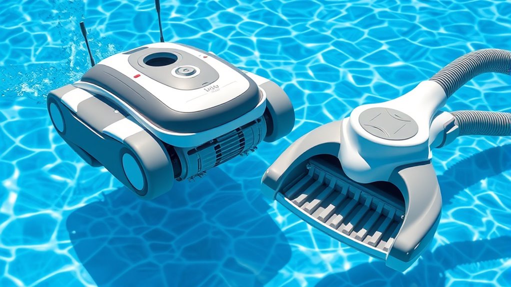 robotic suction pool cleaners