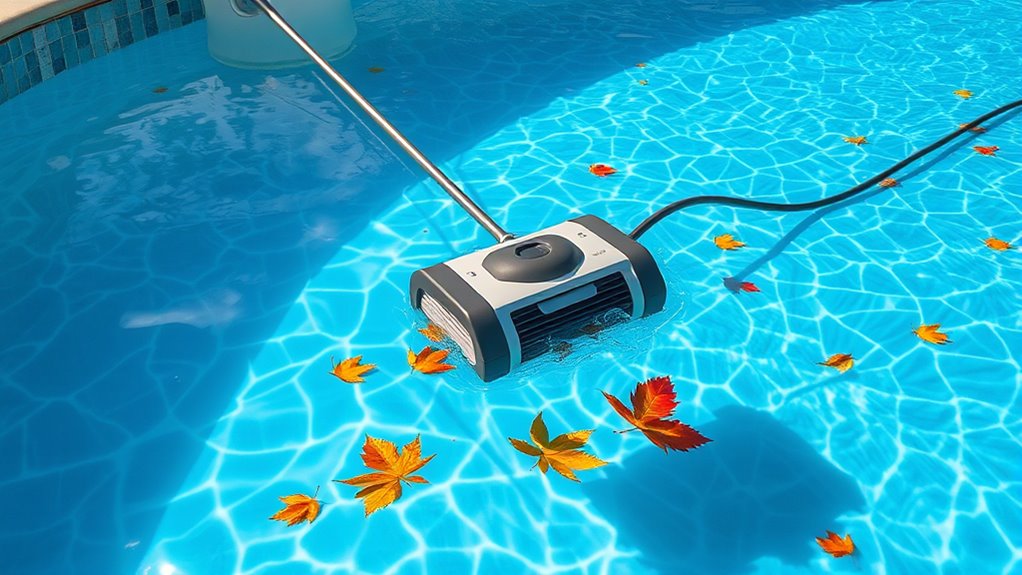 seasonal pool cleaning adjustments