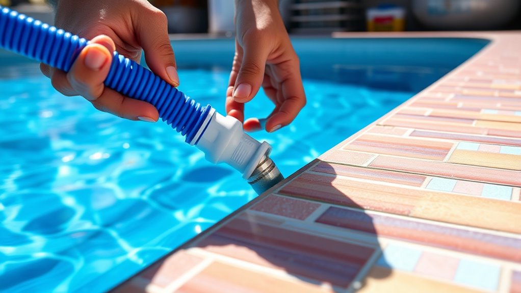 secure connections for efficient cleaning