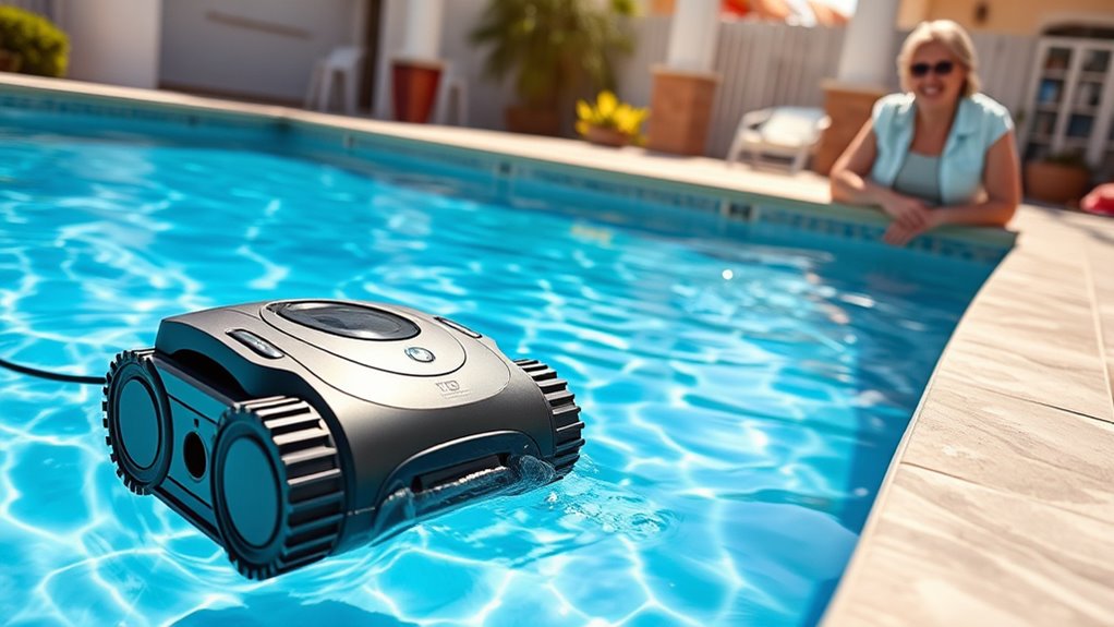 simple intuitive pool cleaning