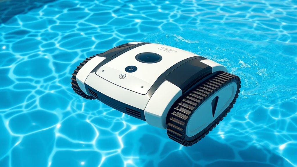 smart algorithms optimize pool cleaning