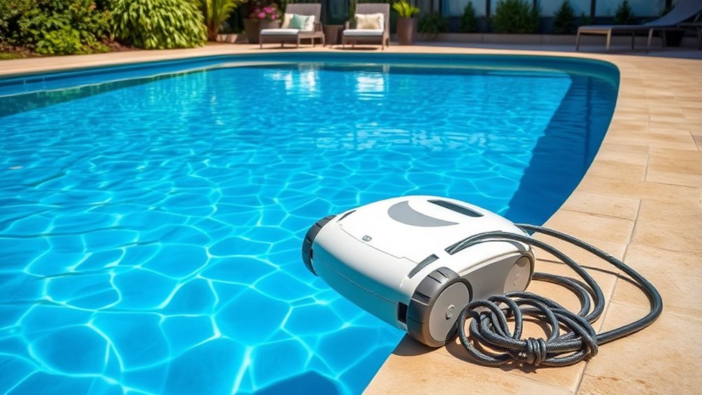 smart automated pool cleaning