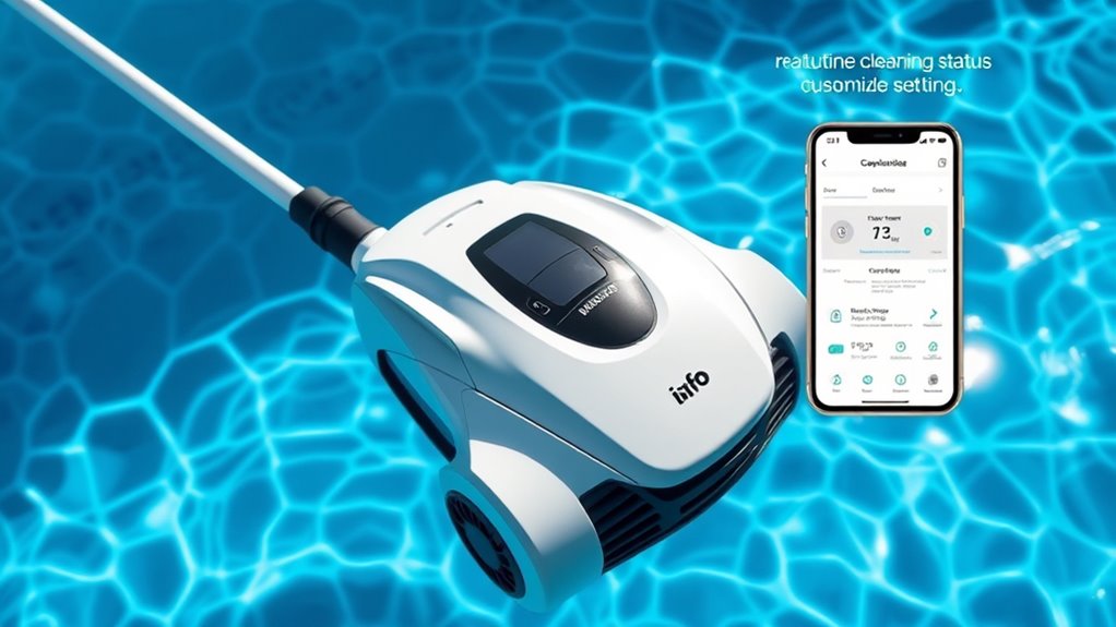 smart connected pool cleaners