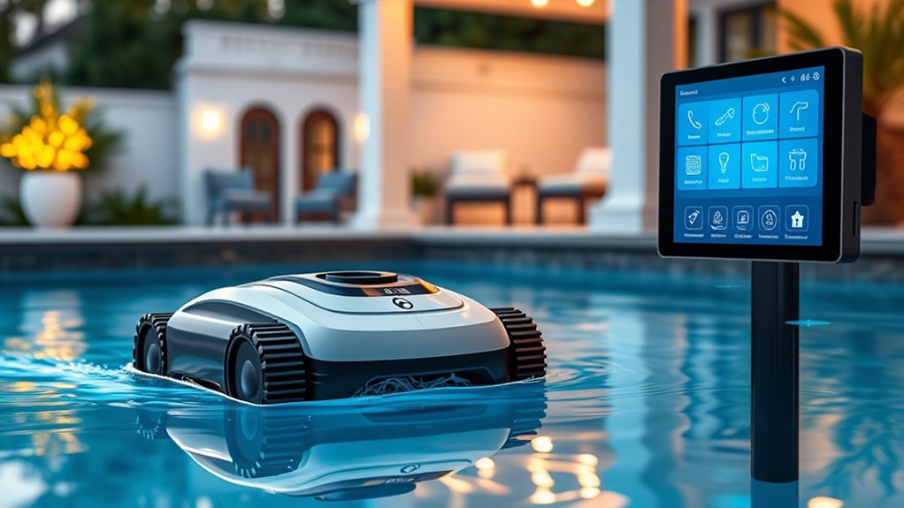 smart home pool control