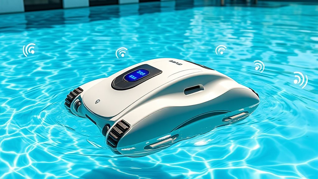 smart pool cleaning control