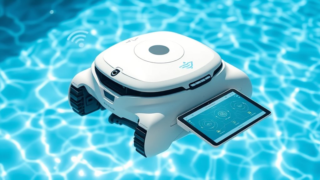 smart remote pool maintenance
