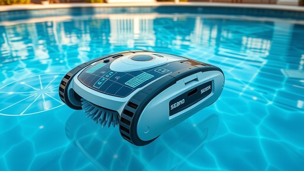 smart robotic pool navigation