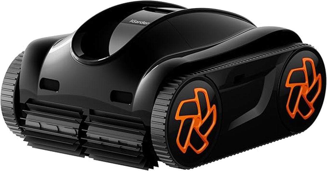 smart touchscreen pool vacuum