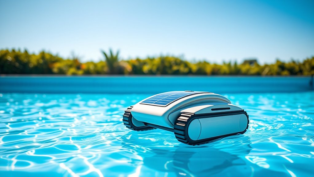 solar powered eco friendly pool cleaners