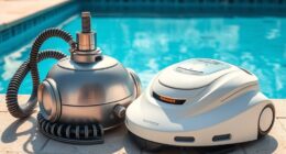 suction pool cleaner history