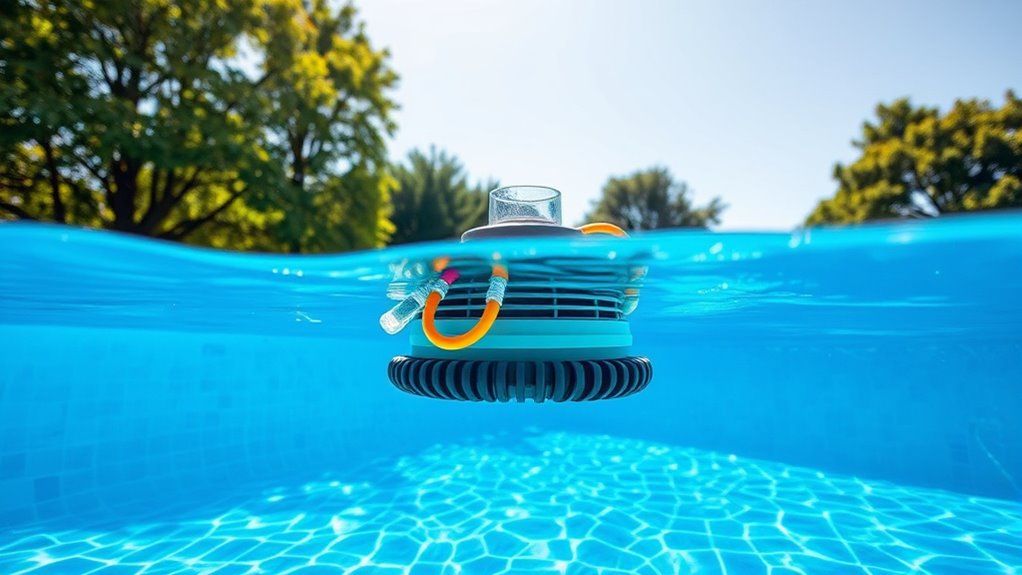 top above ground pool cleaners