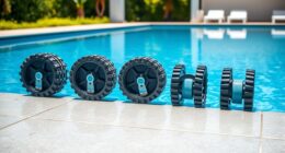 top pool cleaner wheels