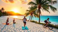 traveling fitness vacation options