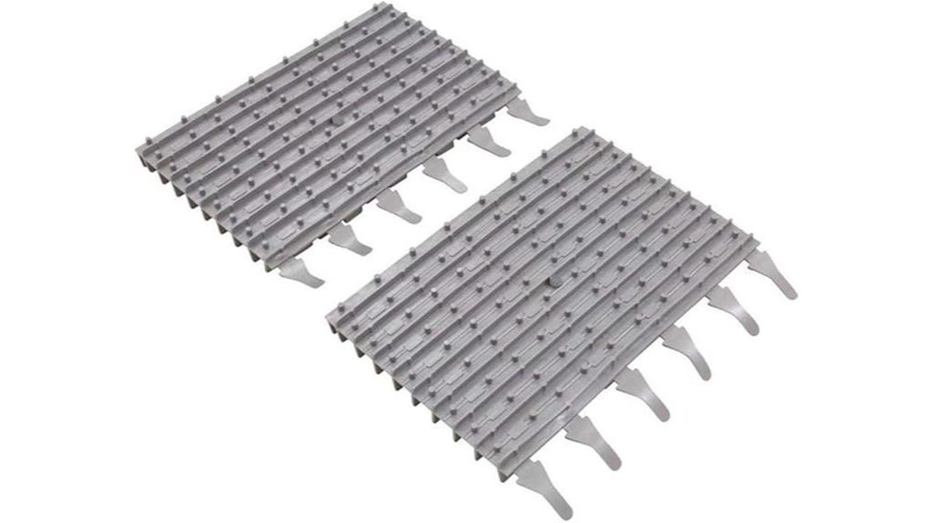 twin polaris pool brushes