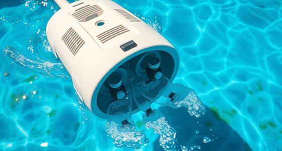 use pressurized water flow