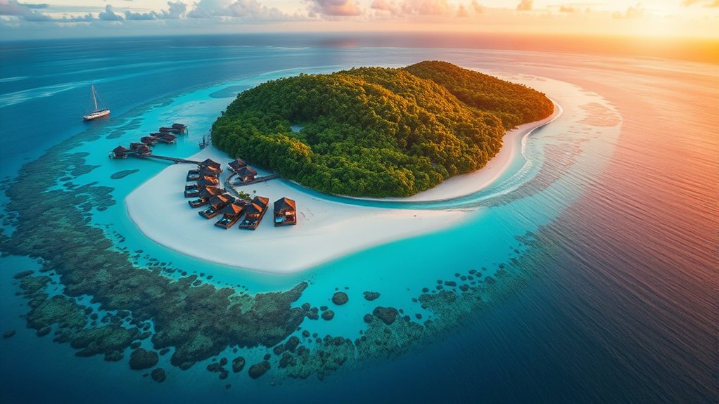 accessible luxury island location