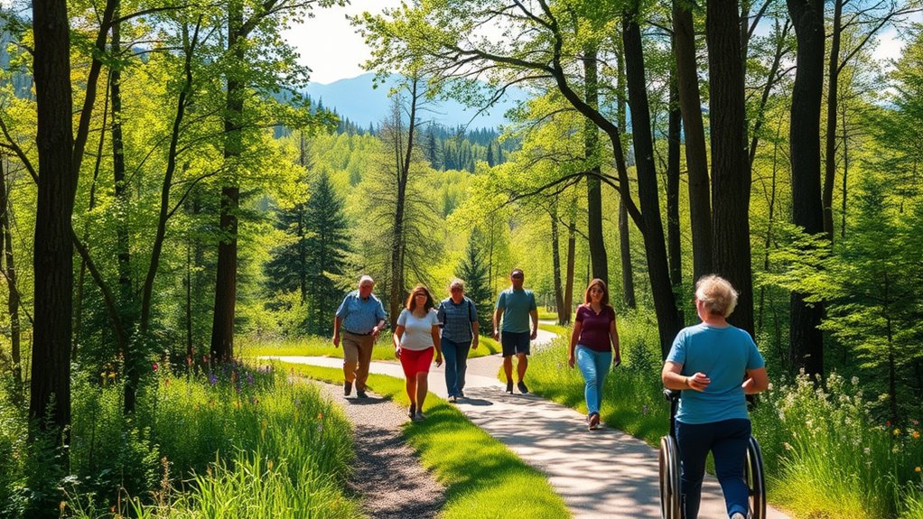 accessible nature trail design