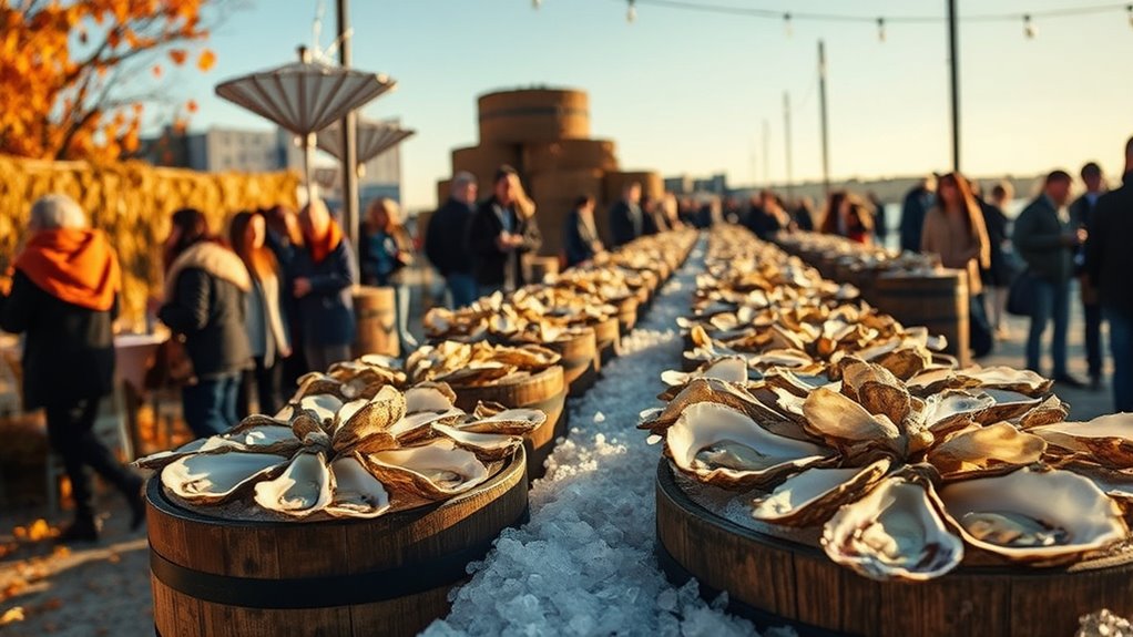 autumn oyster festival celebrations