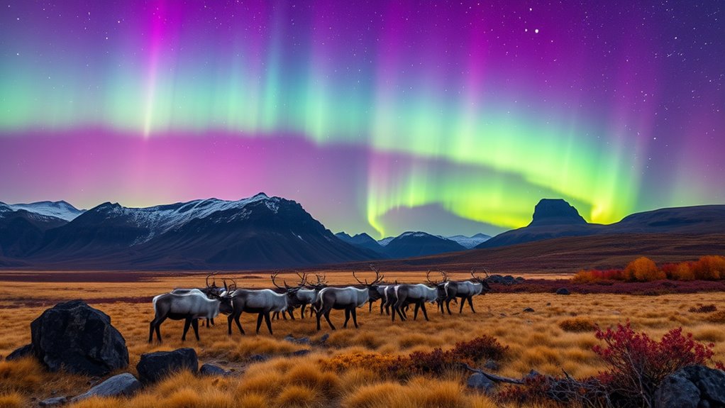 autumn wildlife migration and sightings