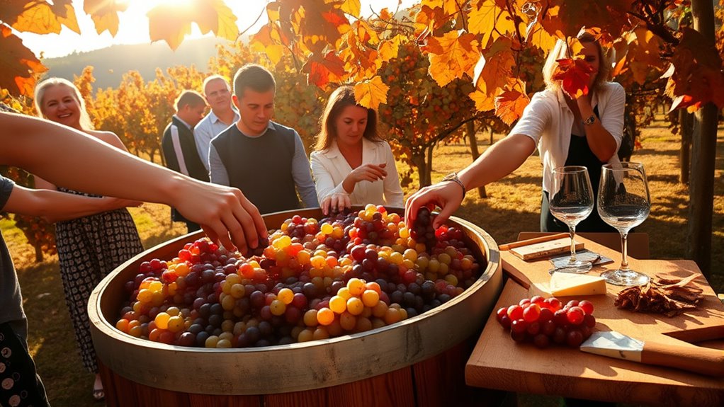 autumn wine tasting experiences