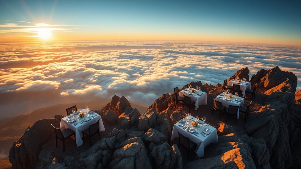 award winning mountain dining experiences