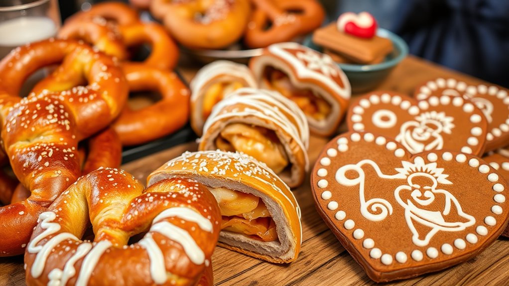 bavarian pastries and desserts