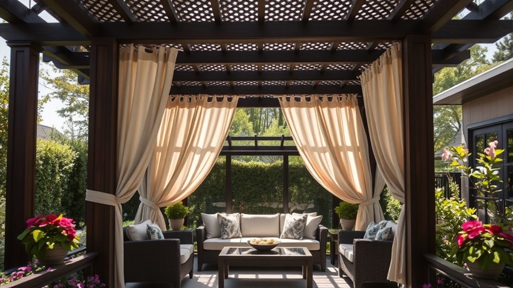 create inviting outdoor atmosphere