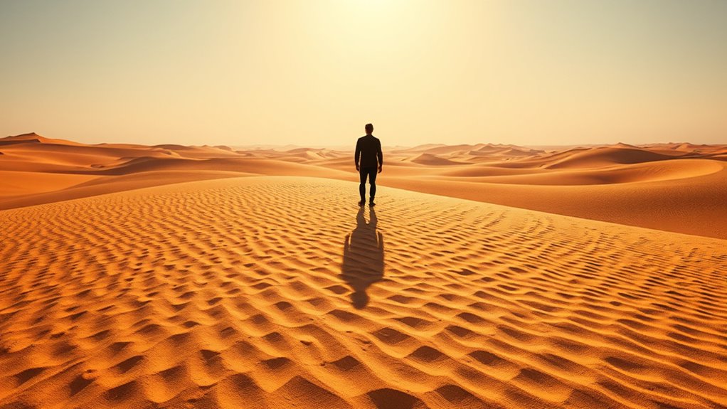 desert solitude fosters reflection