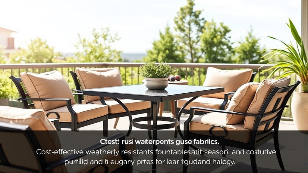 durable cost effective outdoor furnishings