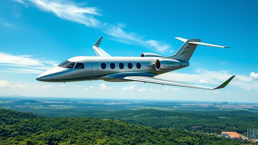 eco friendly luxury air travel