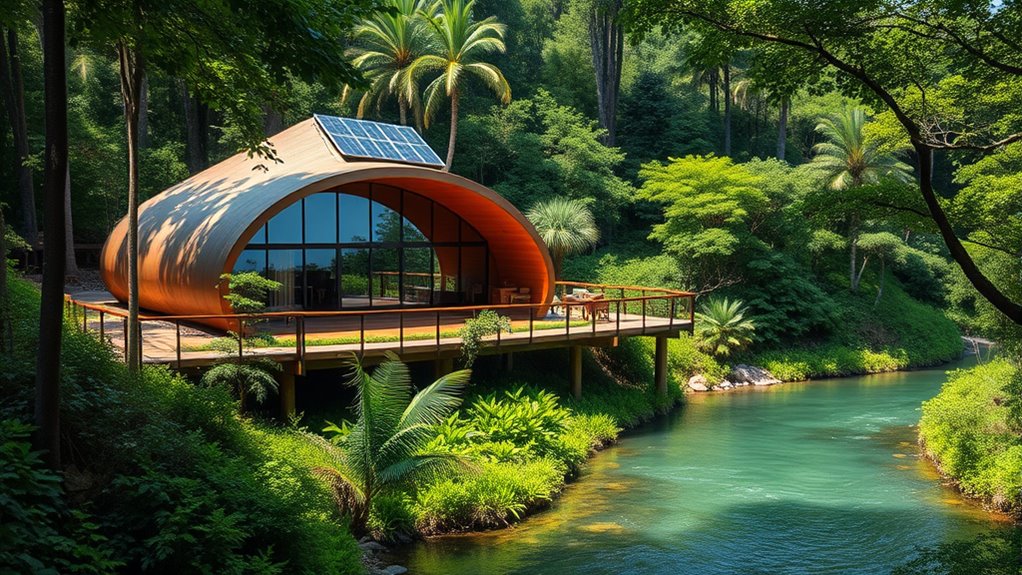 eco lodges promote wildlife conservation