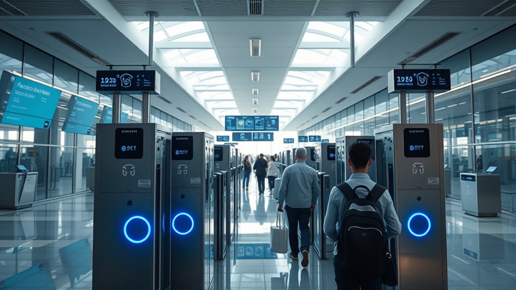 efficient biometric passenger screening